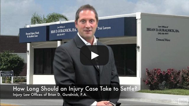 injury case settle