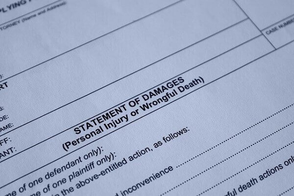 wrongful death legal form