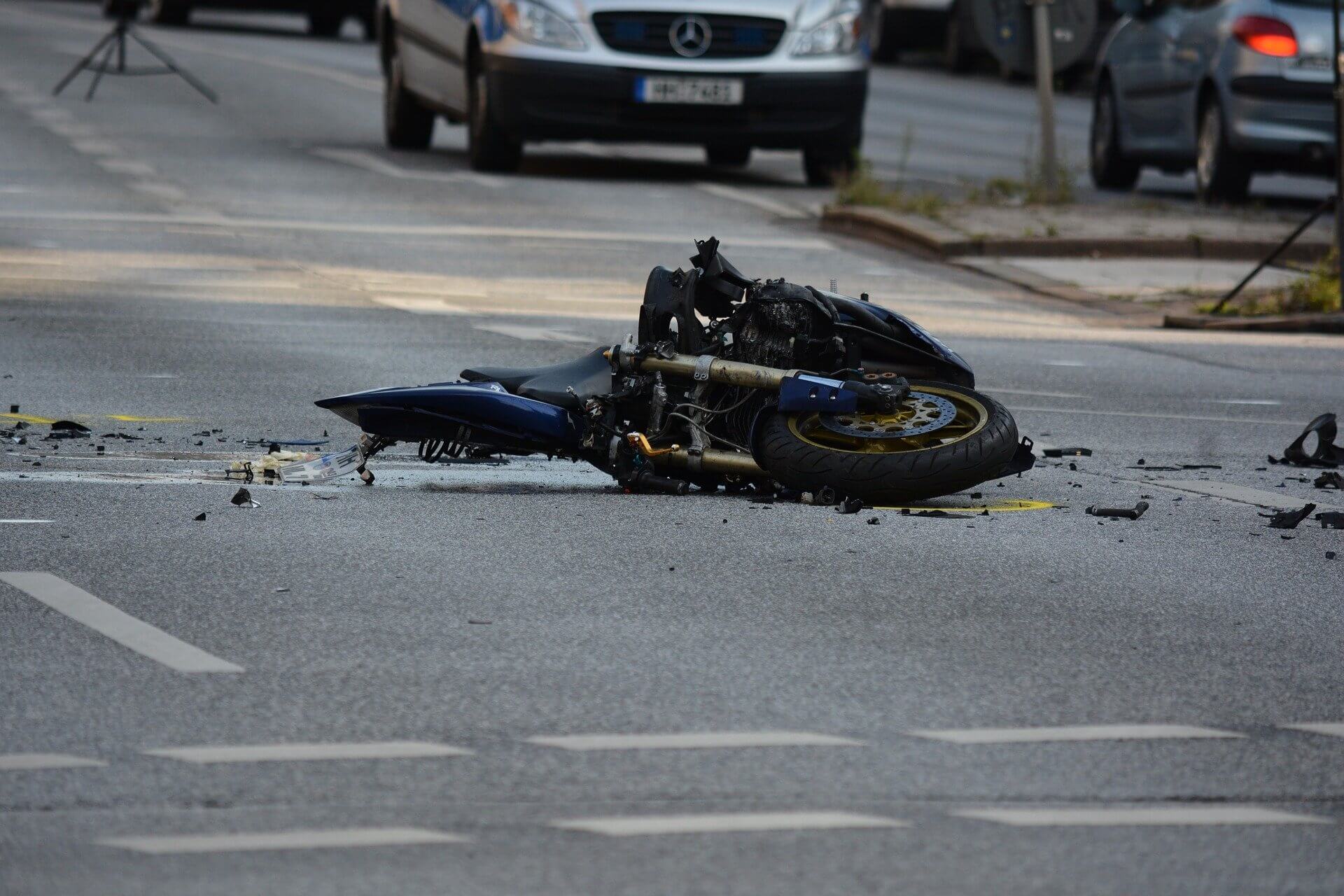 most common motorcycle accident injuries