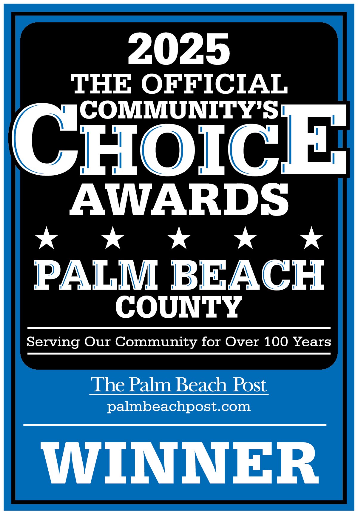 2025 PalmBeach Winner Logo